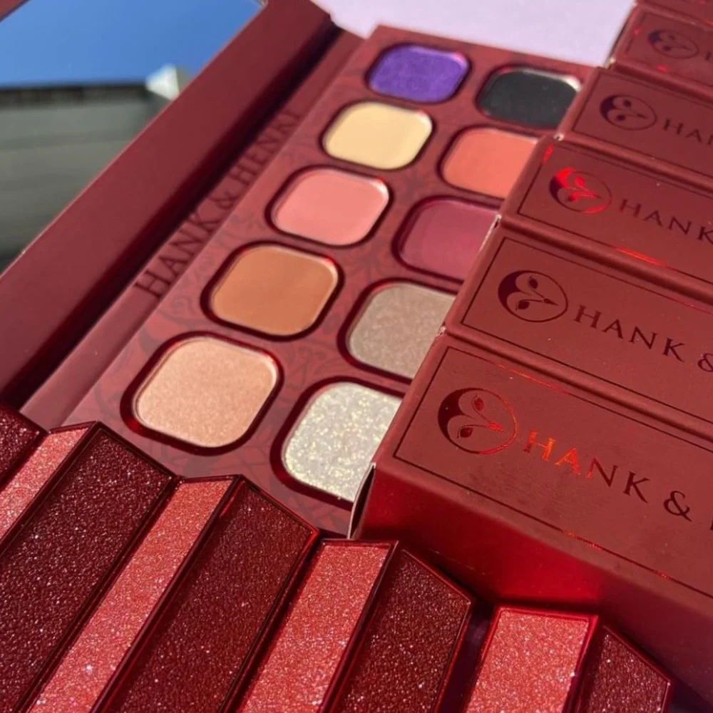 Hank & Henry SEX TALK Eyeshadow Palette Matte & Shimmer Makeup NEW & Sealed